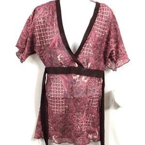 Kaktus short sleeve Kimono Top